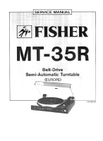Fisher MT-35-R - Service Manual